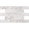 Msi Calacatta Cressa Honed SAMPLE Marble Subway Tile In White ZOR-NS-0055-SAM - alternate 2